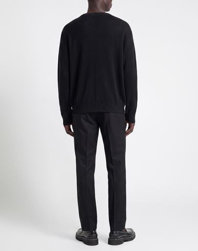Man Cardigan Black Size 36 Virgin Wool