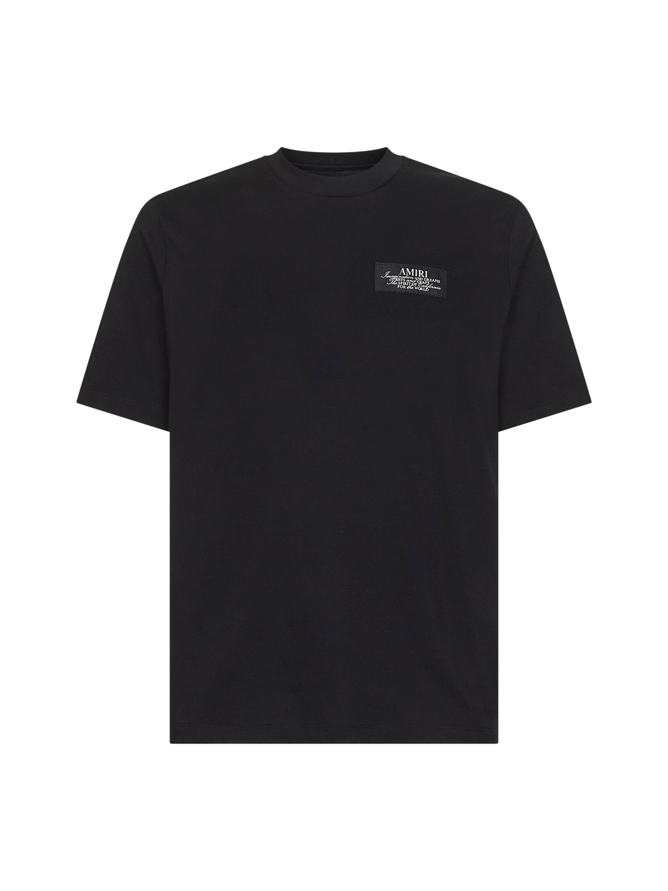 Logo Cotton T-Shirt — Black