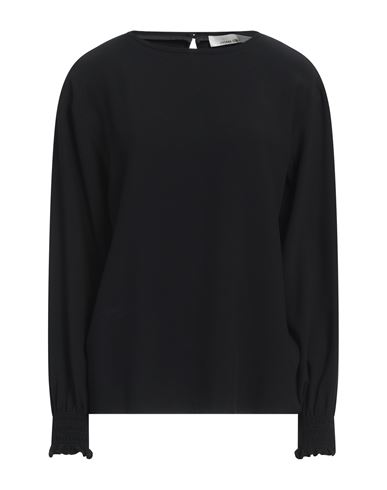 Liviana Conti Woman Top Black Size 4 Viscose, Acetate