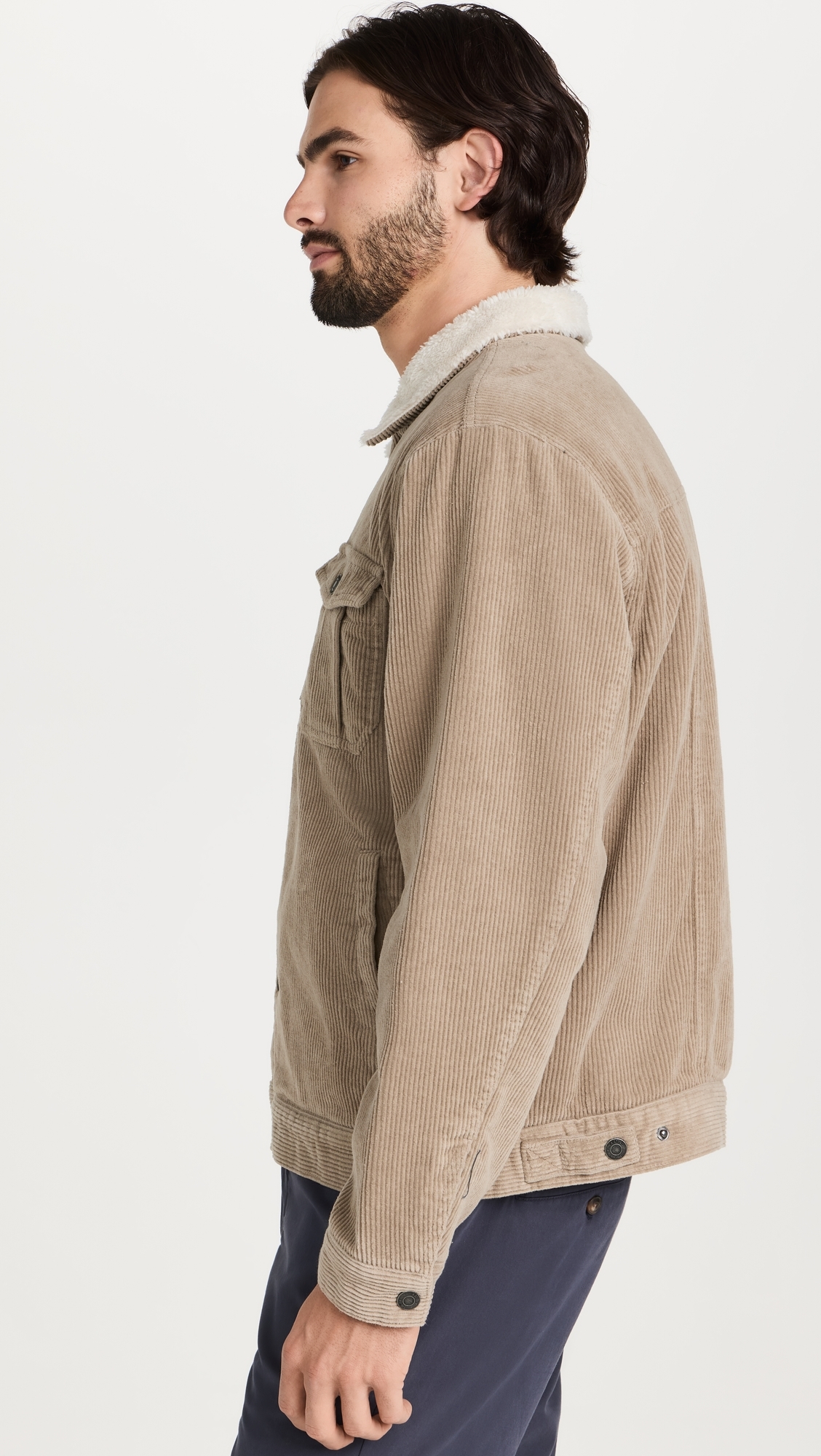 Harris Corduroy Jacket Aluminum