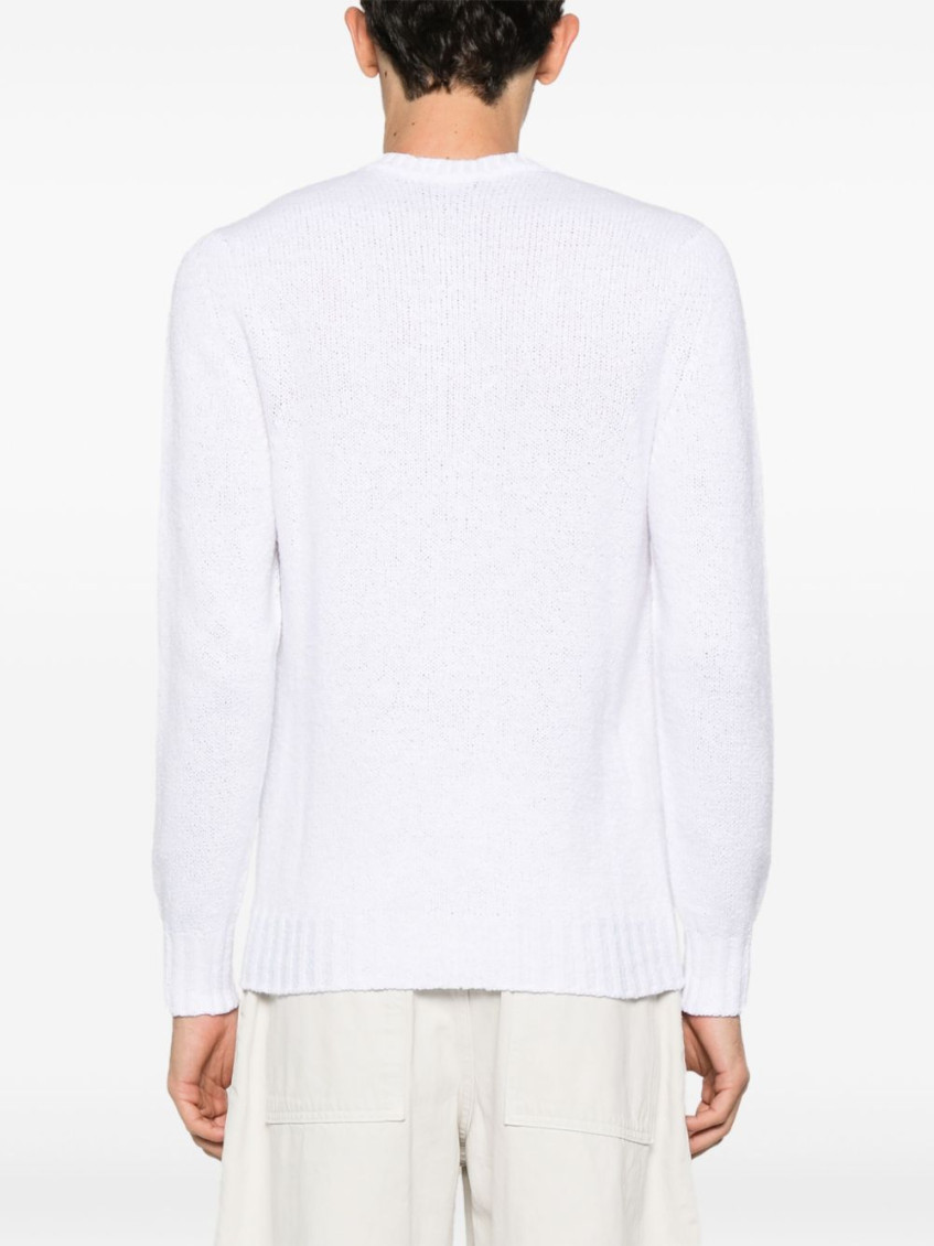 - Knitted Neck Sweater