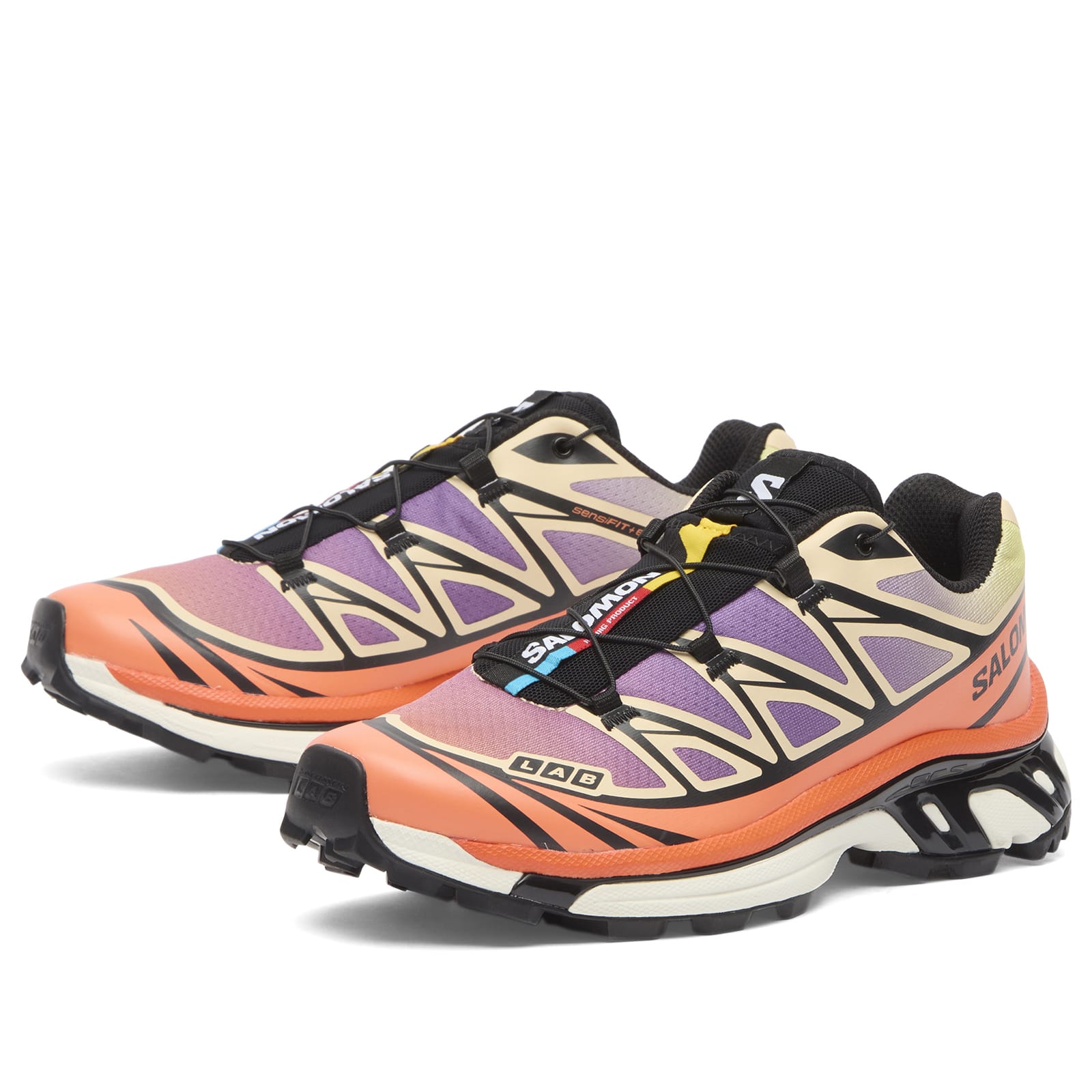 Women's XT-6 Sneaker Black/Almond Cream/Dragon Fire