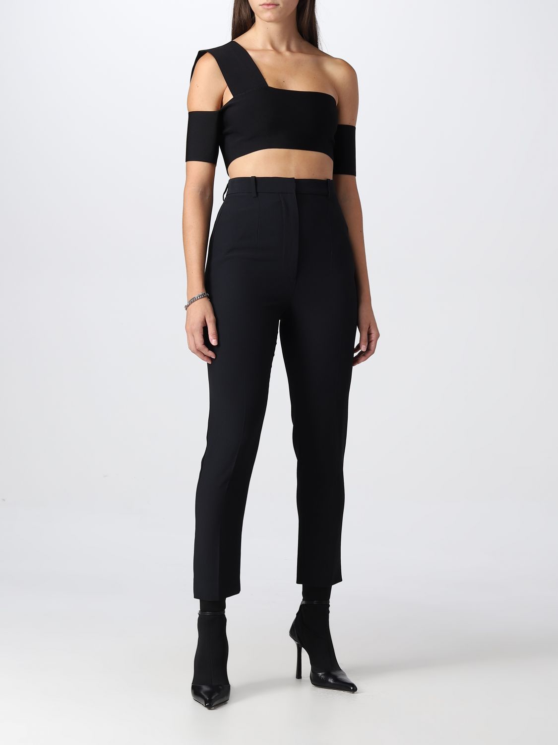 Top Woman color Black