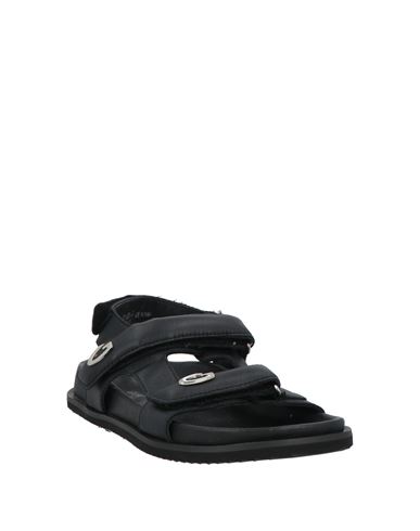 Woman Sandals Black Size 7 Leather