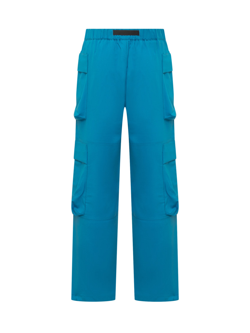 Stretch Wool Cargo Pants