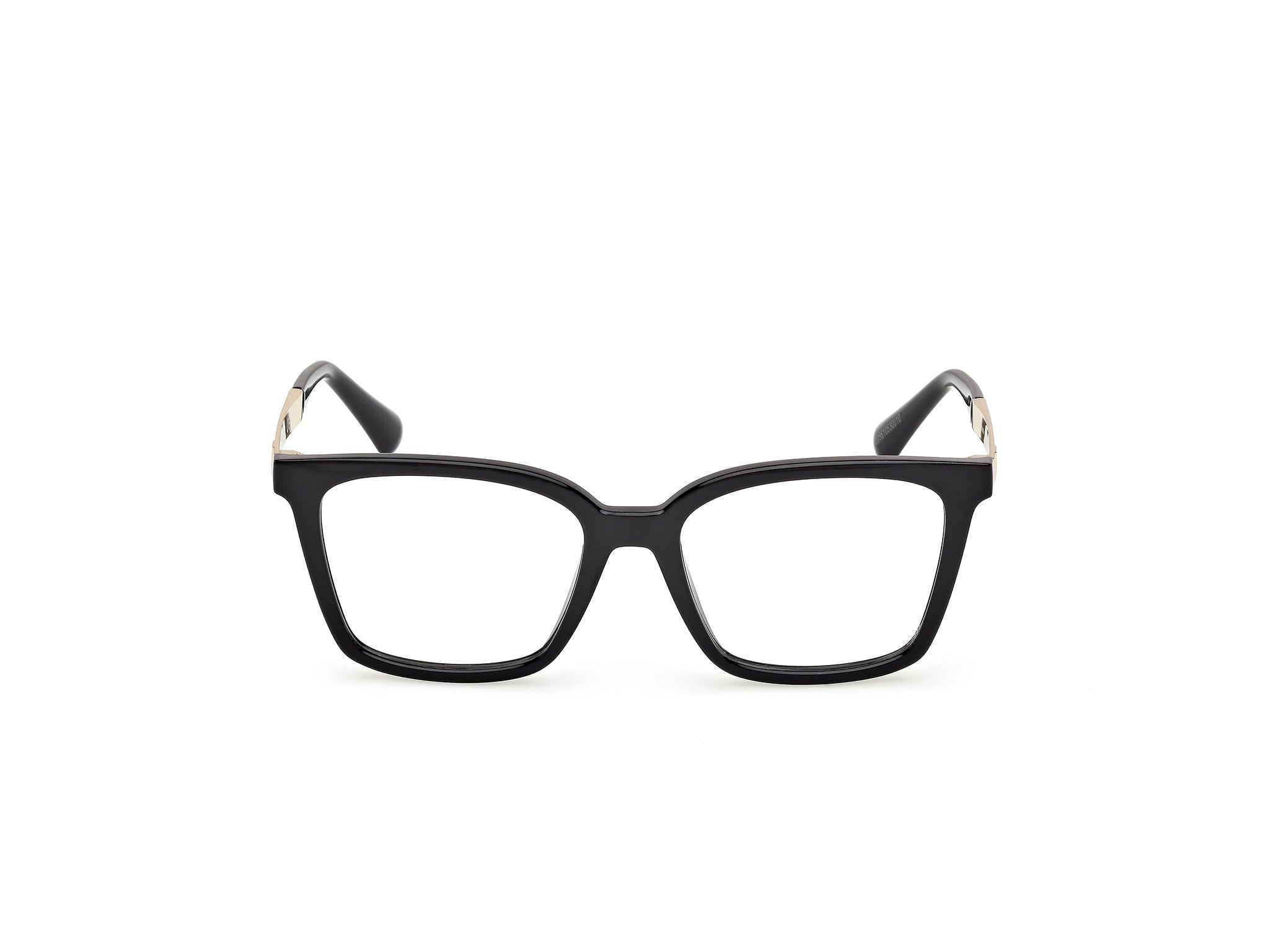 MAX&Co Mujer MAX&Co MO5189 001 Monturas ópticas Inyectado Negro Cuadrada Norma