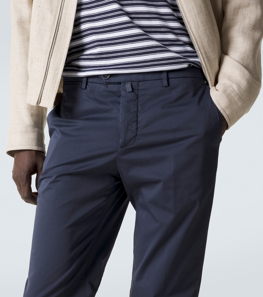 Cotton-blend chinos