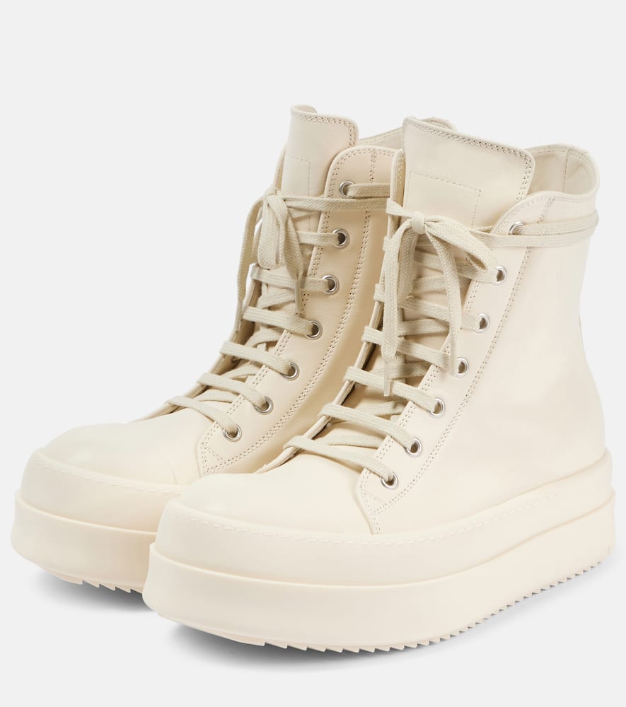 Rick Owens Mega Bumper leather sneakers
