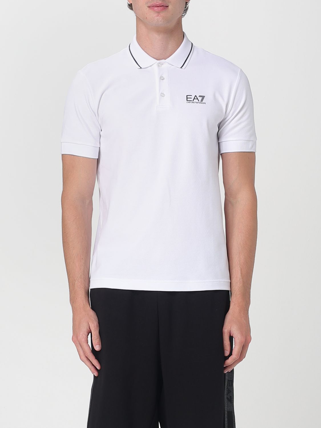 Polo Shirt Men color White