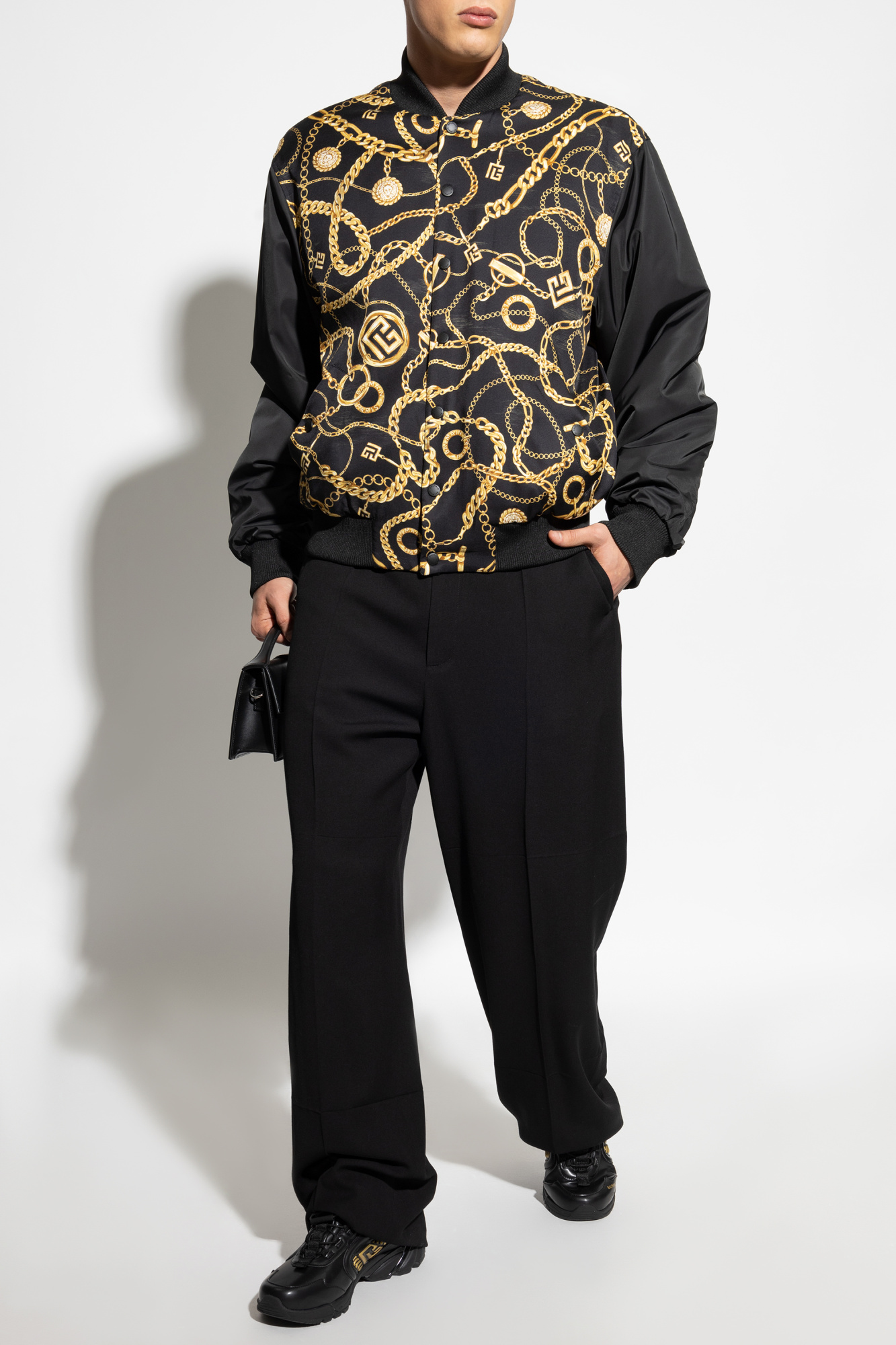 Bomber Jacket, Men's, Black