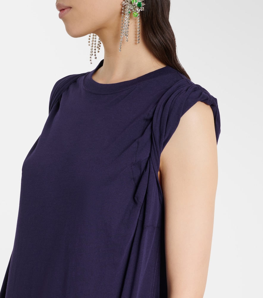 Cotton midi dress