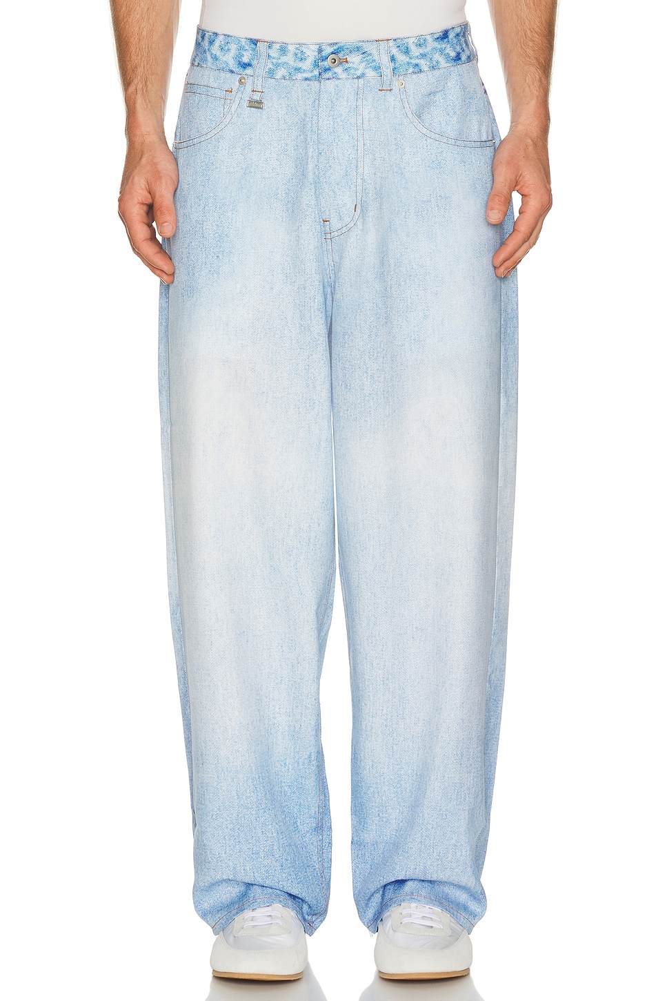 Metalwood Studio Trophy Pant in Denim - Blue. 32 also