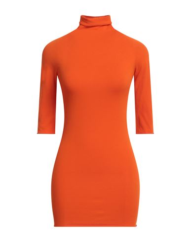 Woman Turtleneck Orange