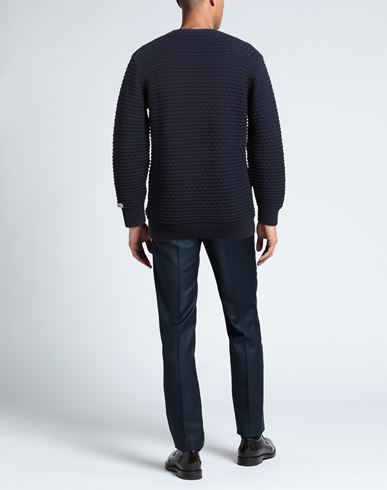 Man Sweater Midnight blue Size M Cotton