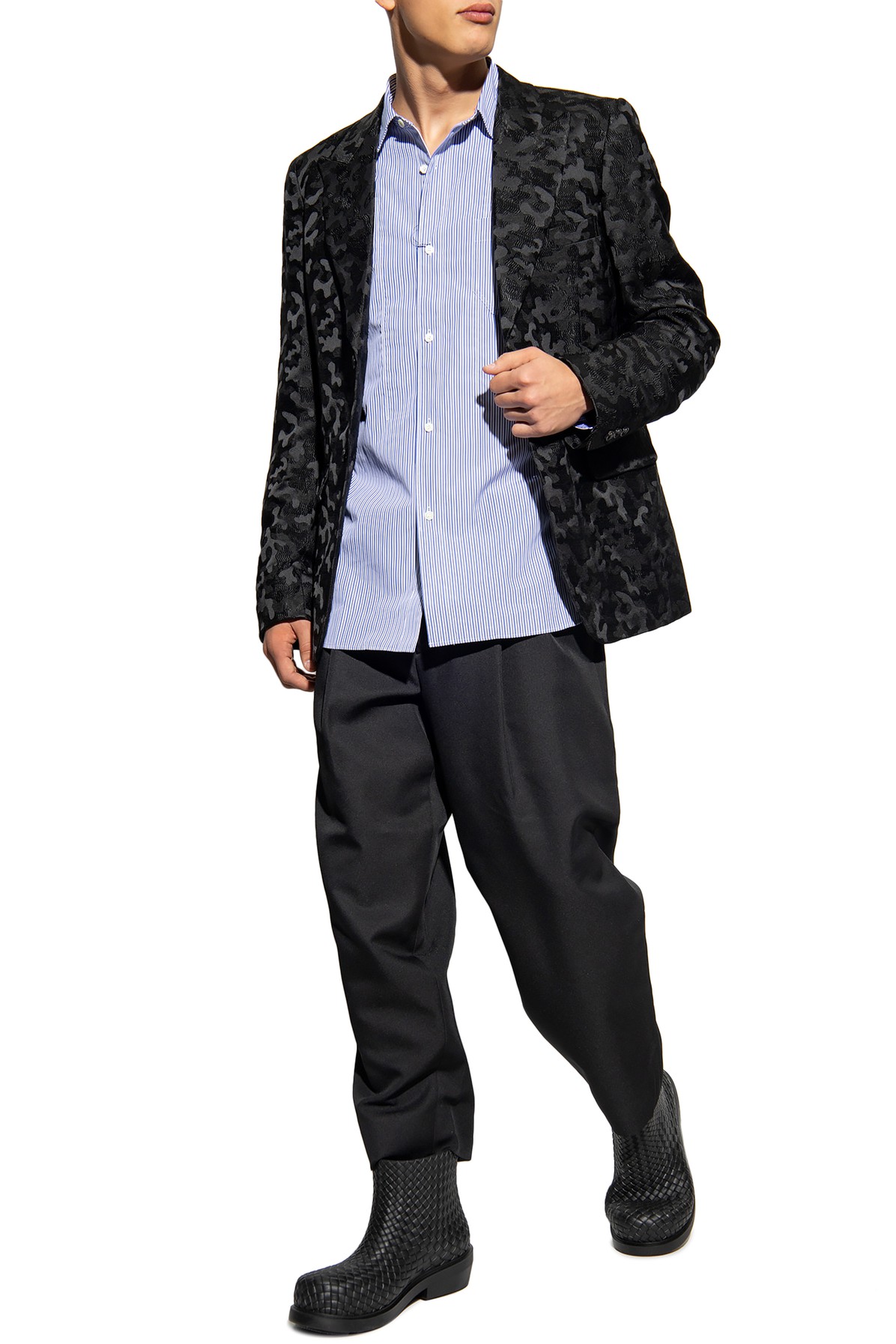 Patterned blazer