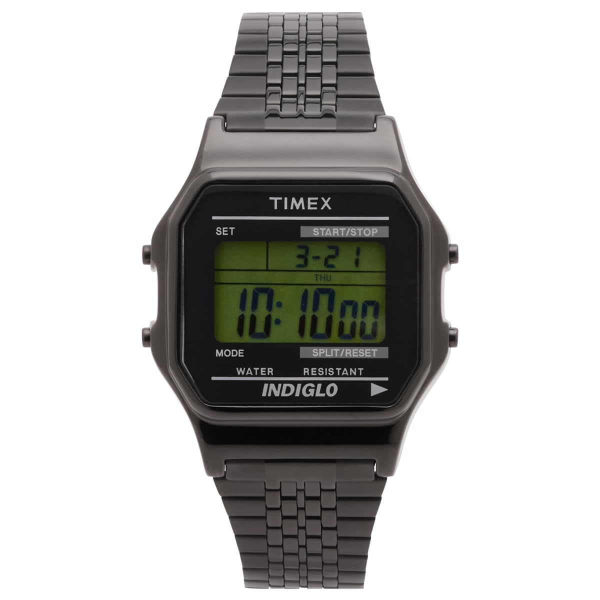END. x Timex T80 Everyday Black in Black Case And Bracelet/Black Mask