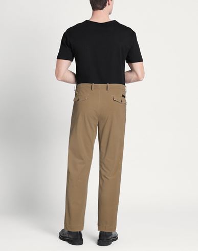 Man Pants Khaki Size 36 Polyamide, Elastane, Polyester
