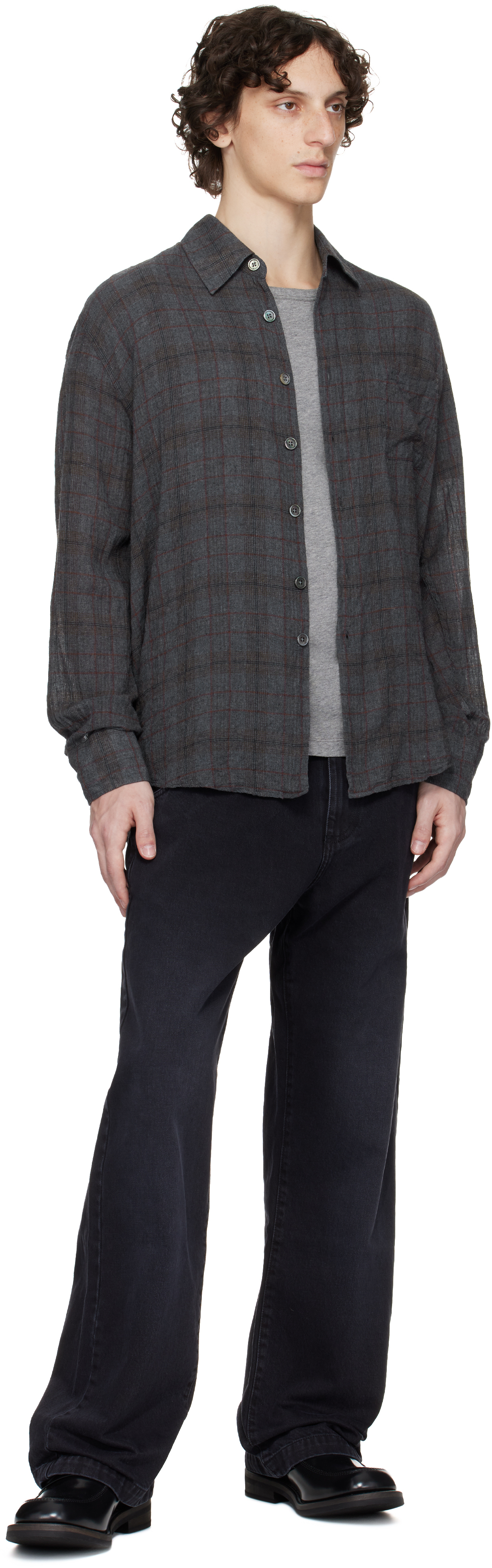 Mfpen Black Straight Cut Jeans