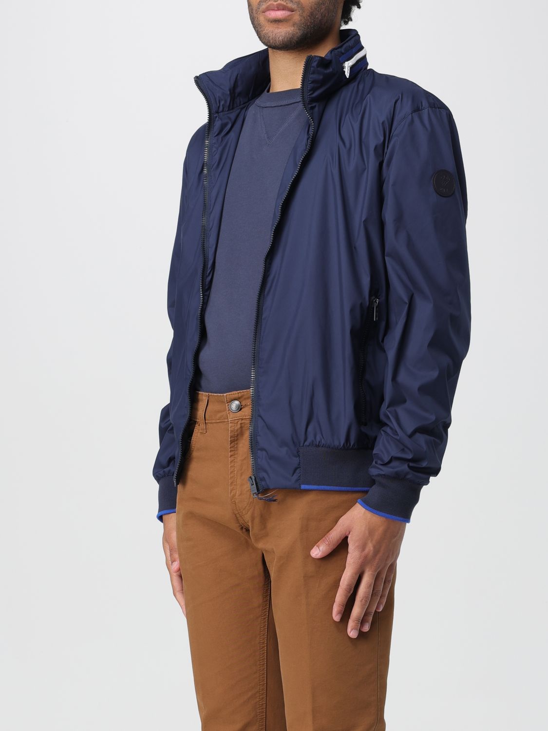 Blazer Men color Blue