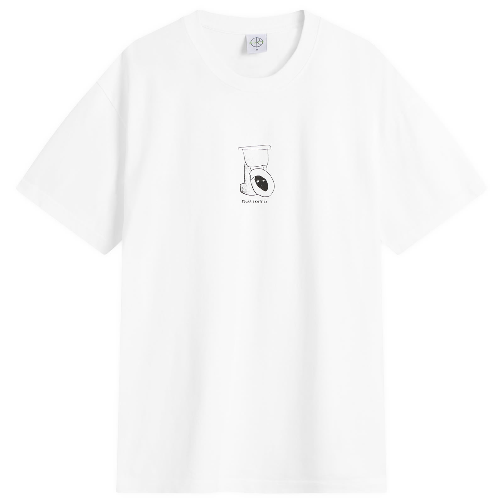 Men's Toilet T-Shirt in White