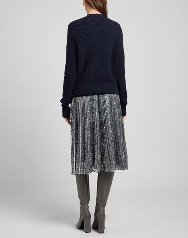 Woman Cardigan Midnight blue Size S Acrylic, Mohair wool, Polyamide