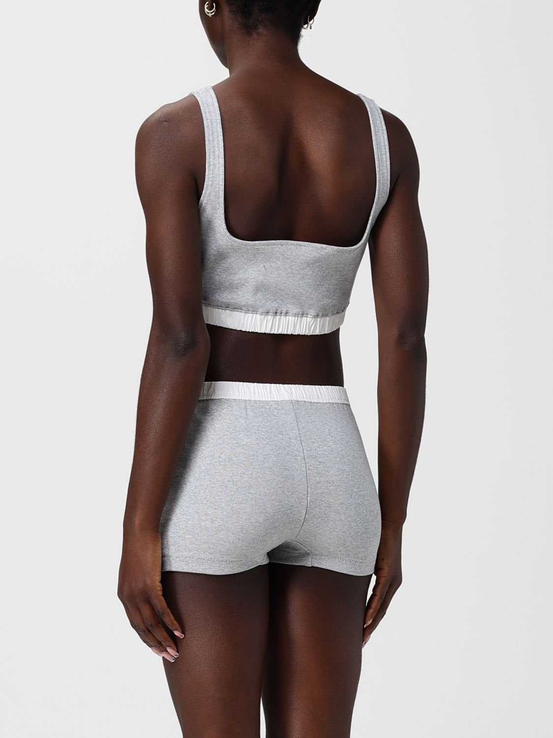 Top Woman color Grey