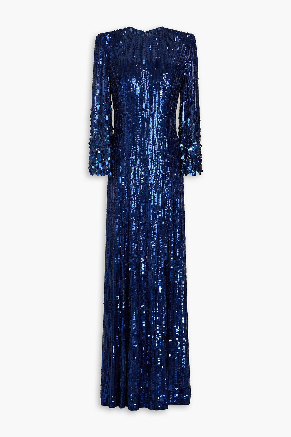 Embellished tulle gown - Blue - UK 8