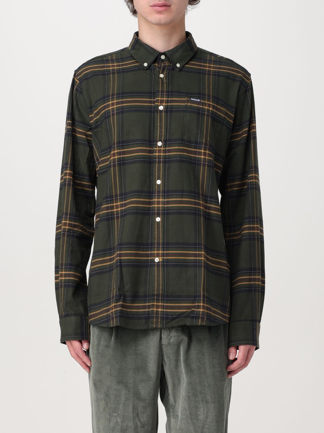 Shirt Men color Olive