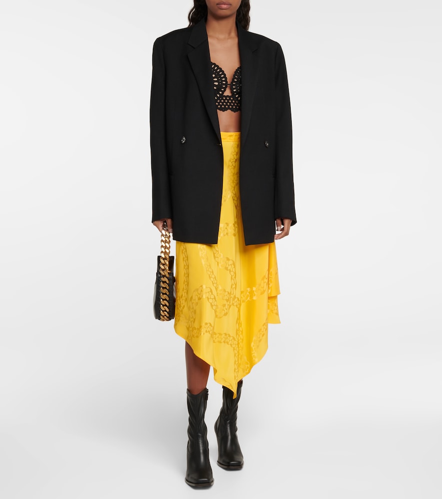 Broderie anglaise crop top