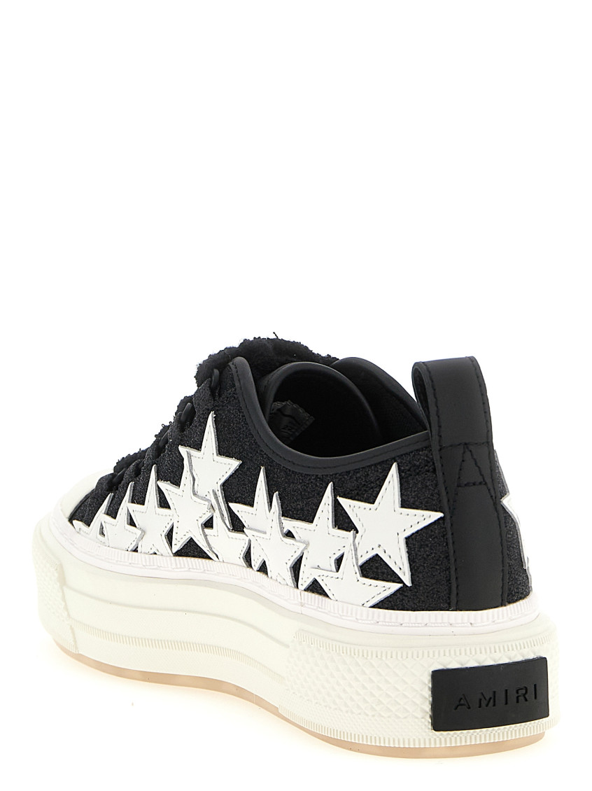 Sneakers basse Court con stelle glitterate