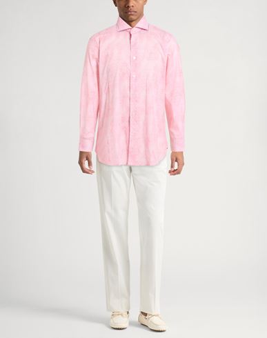 Man Shirt Pink Size 15 ½ Cotton, Elastane