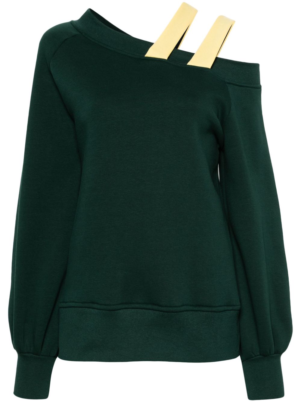 Sonia drop-shoulder sweatshirt - Red