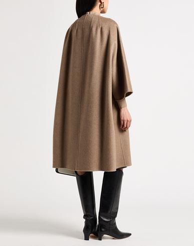 Atelier Woman Coat Taupe Size 4 Cashmere