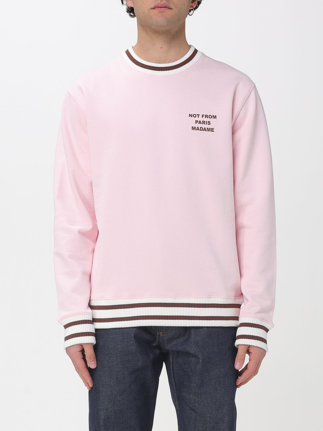 Sweatshirt DRÔLE DE MONSIEUR Men color Pink