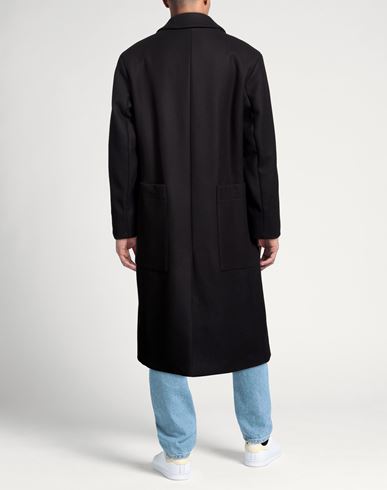 Paltò Guardaroba Man Coat Navy Size 40 Virgin Wool, Polyamide, Cashmere