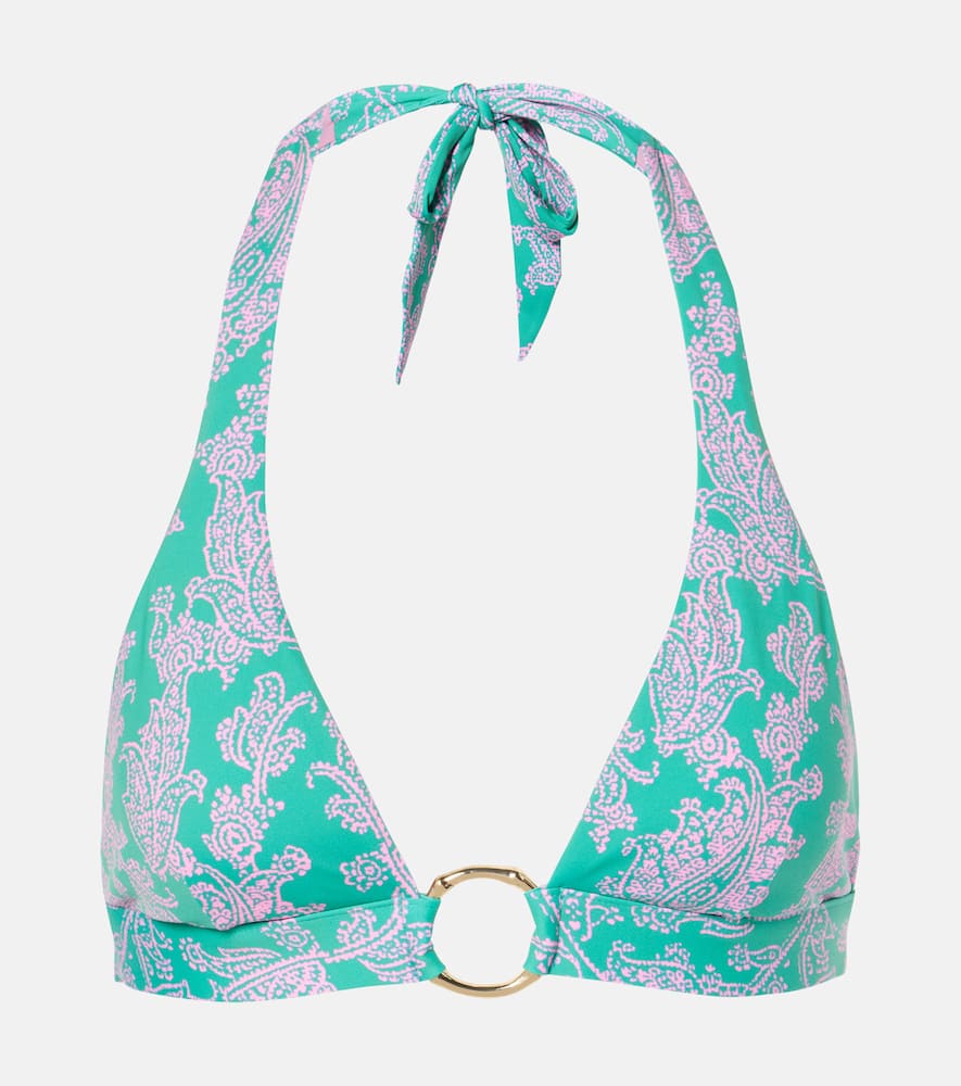 Santa Rosa paisley bikini top