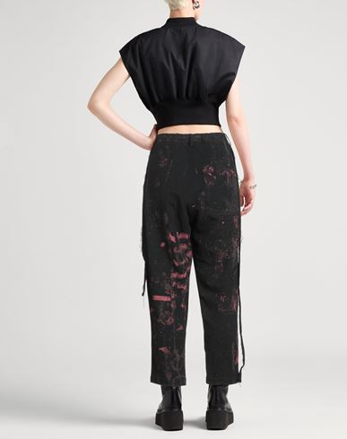 Woman Pants Black Size 2 Wool, Polyester, Acrylic, Nylon