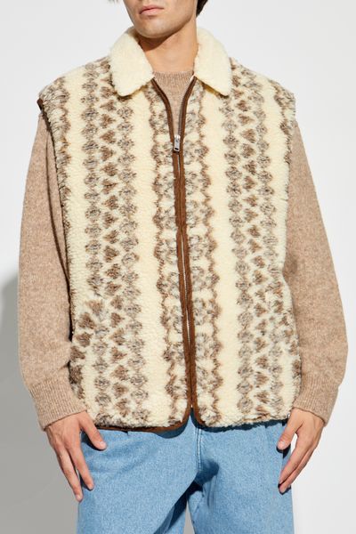 Isabel Marant Patterned Zip-Up Vest