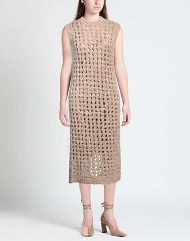 Woman Midi dress Sand