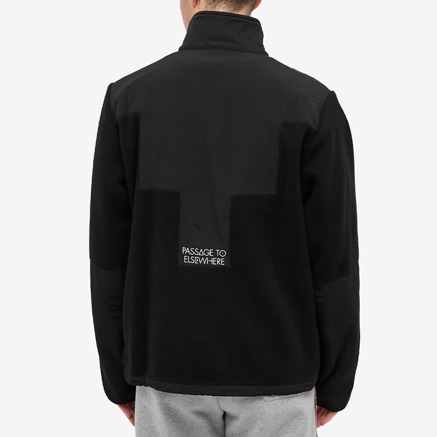 Logo Embroidered Zip-up Jacket