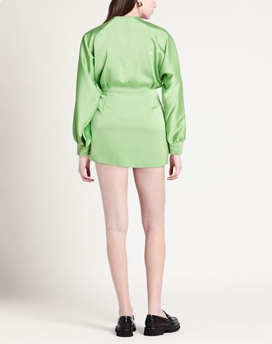 Woman Mini dress Light green Size 8 Polyester