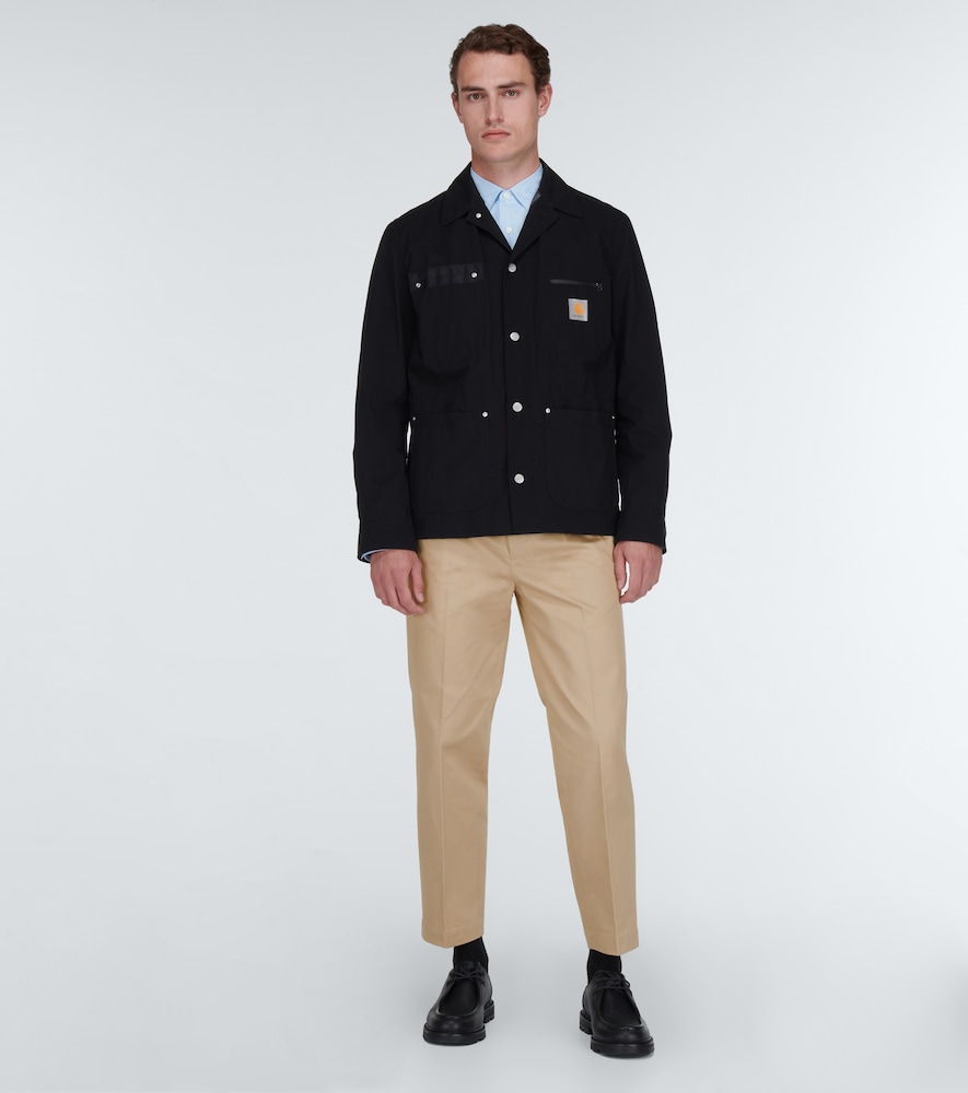 Junya Watanabe Cotton gabardine straight pants