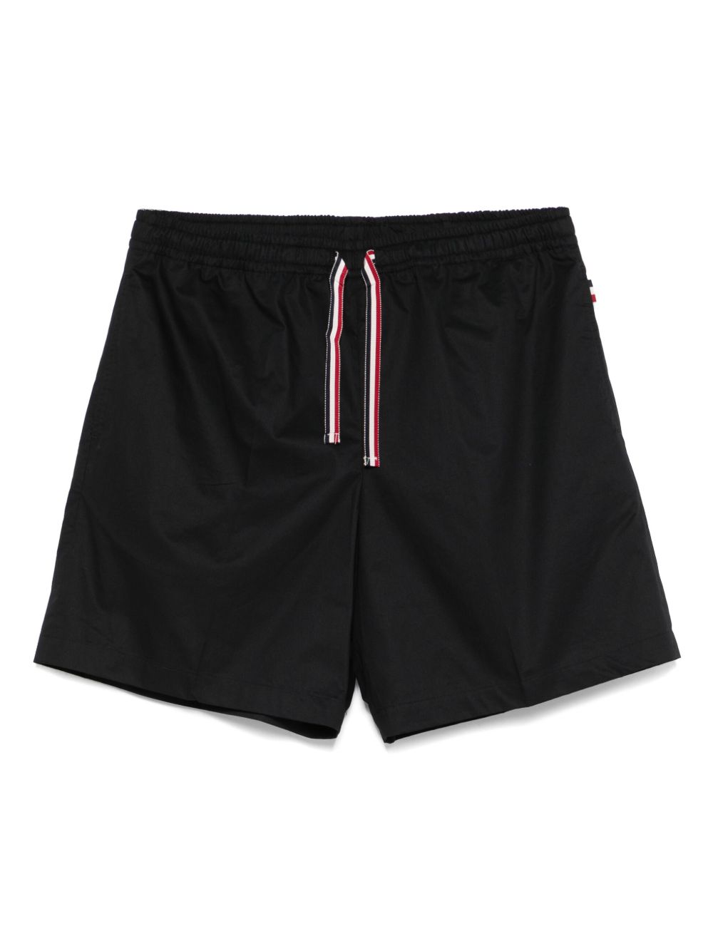 Cotton track shorts - Green