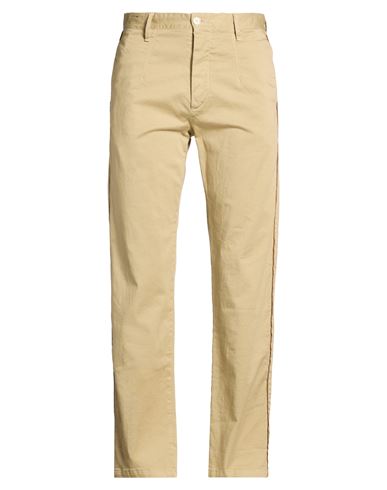 Man Pants Sand Size 36 Cotton, Elastane