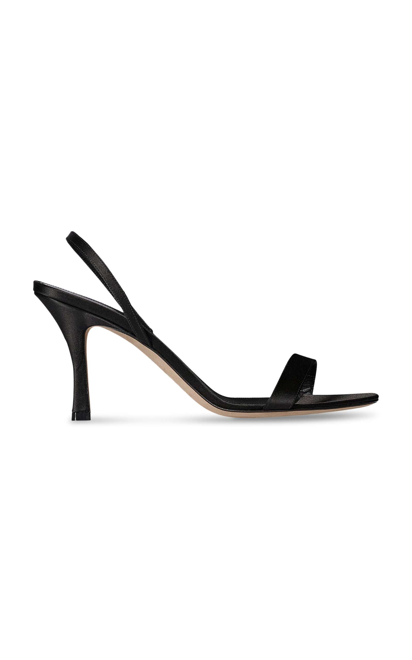 Ella Satin Slingback Sandals - Moda Operandi