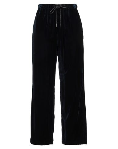 Woman Pants Midnight blue Size M Rayon, Viscose
