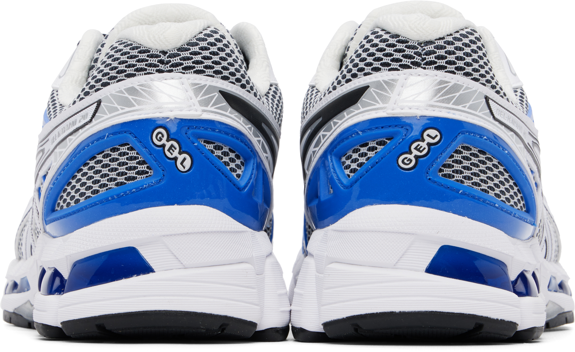 Blue & White Gel-Kayano 20 Sneakers