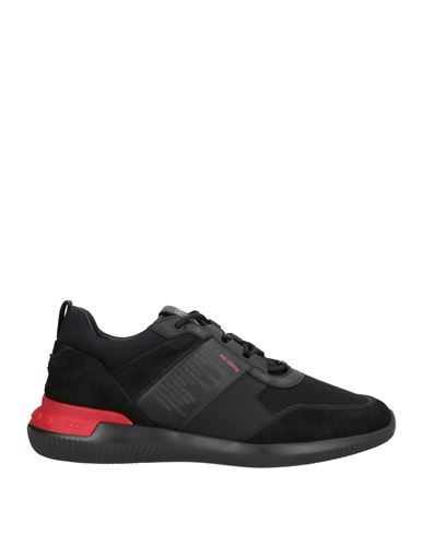 Tod's No_code Man Sneakers Black Size 10 Leather, Textile fibers