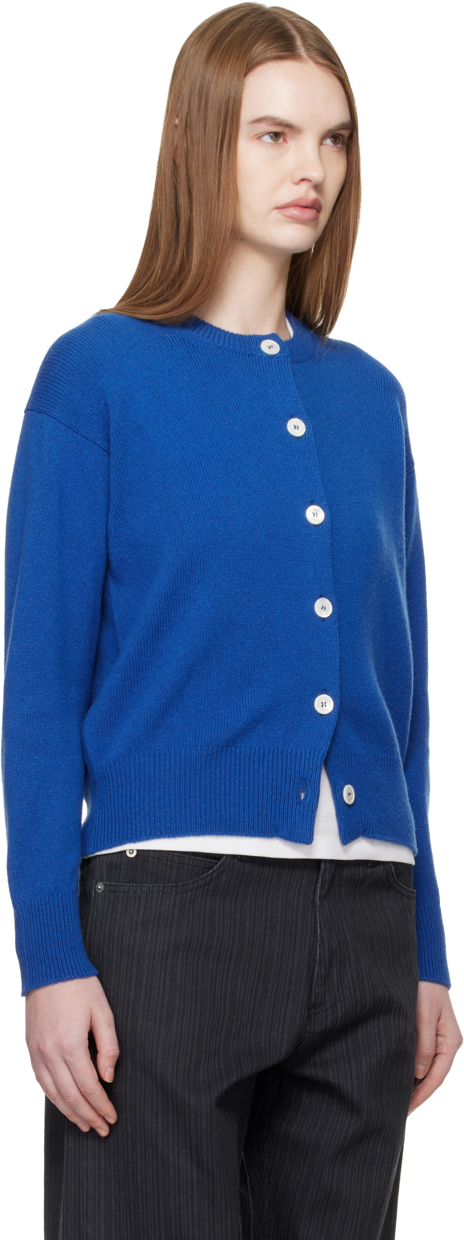 Blue Ada Crewneck Cardigan