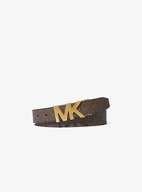 Reversible Signature Logo Buckle Belt